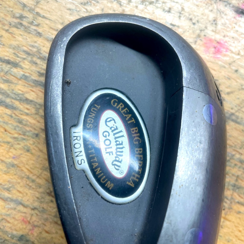 Callaway great big Bertha iron S
RH regular flex
